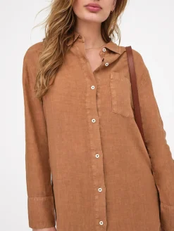 Linen Shirt Dress