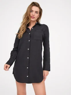 Linen Shirt Dress