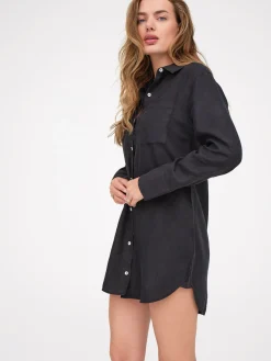 Linen Shirt Dress