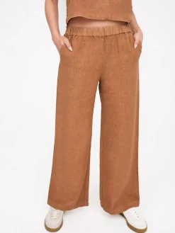 Linen Wide Leg Pant