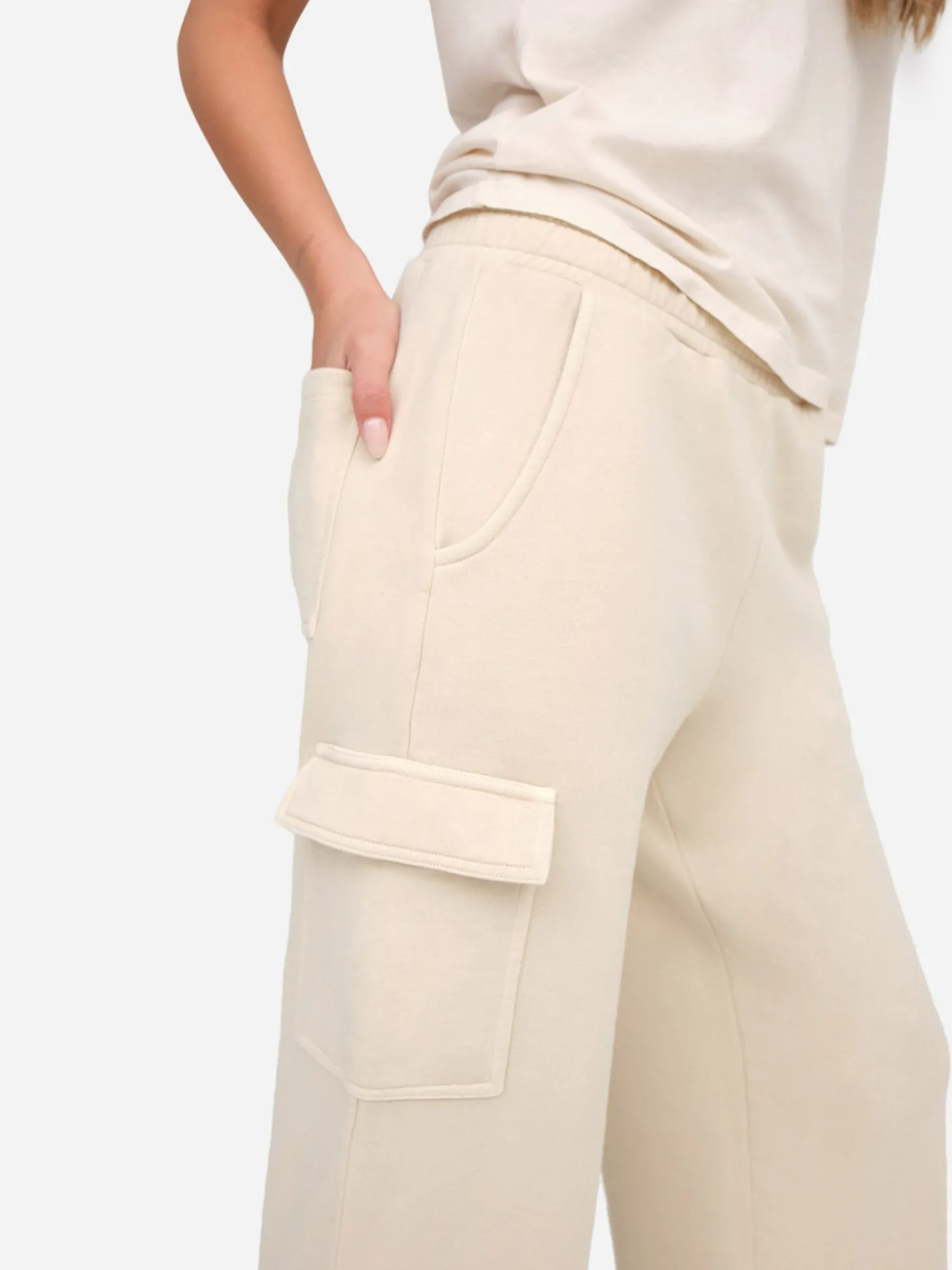 Organic Fleece Cargo Pant