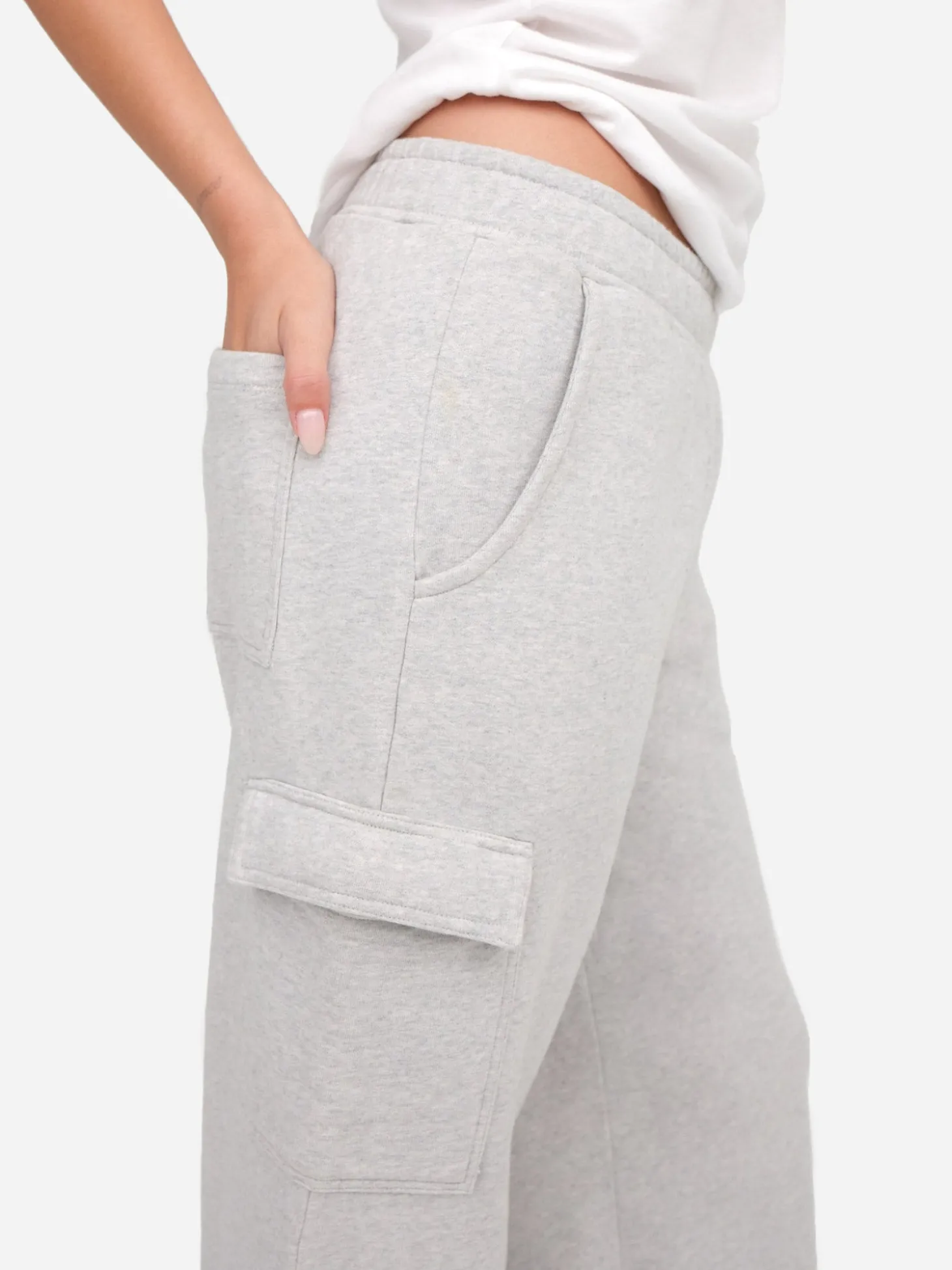 Organic Fleece Cargo Pant