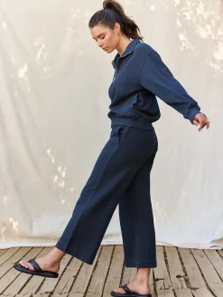 Organic Fleece Half-Zip Sweatshirt