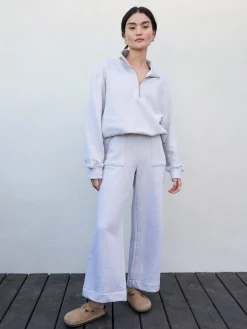 Organic Fleece Half-Zip Sweatshirt