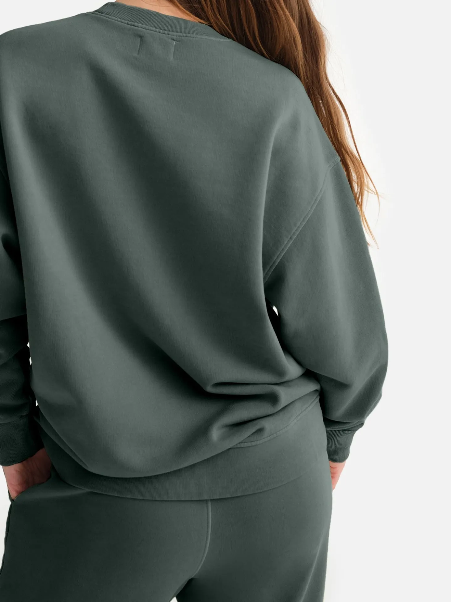 Organic Fleece Oversized Sweatshirt