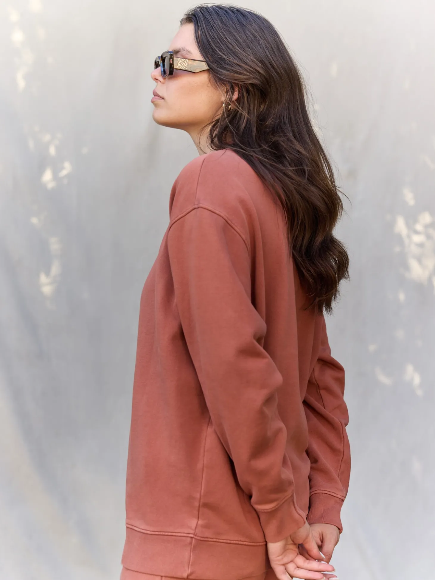 Organic Fleece Oversized Sweatshirt