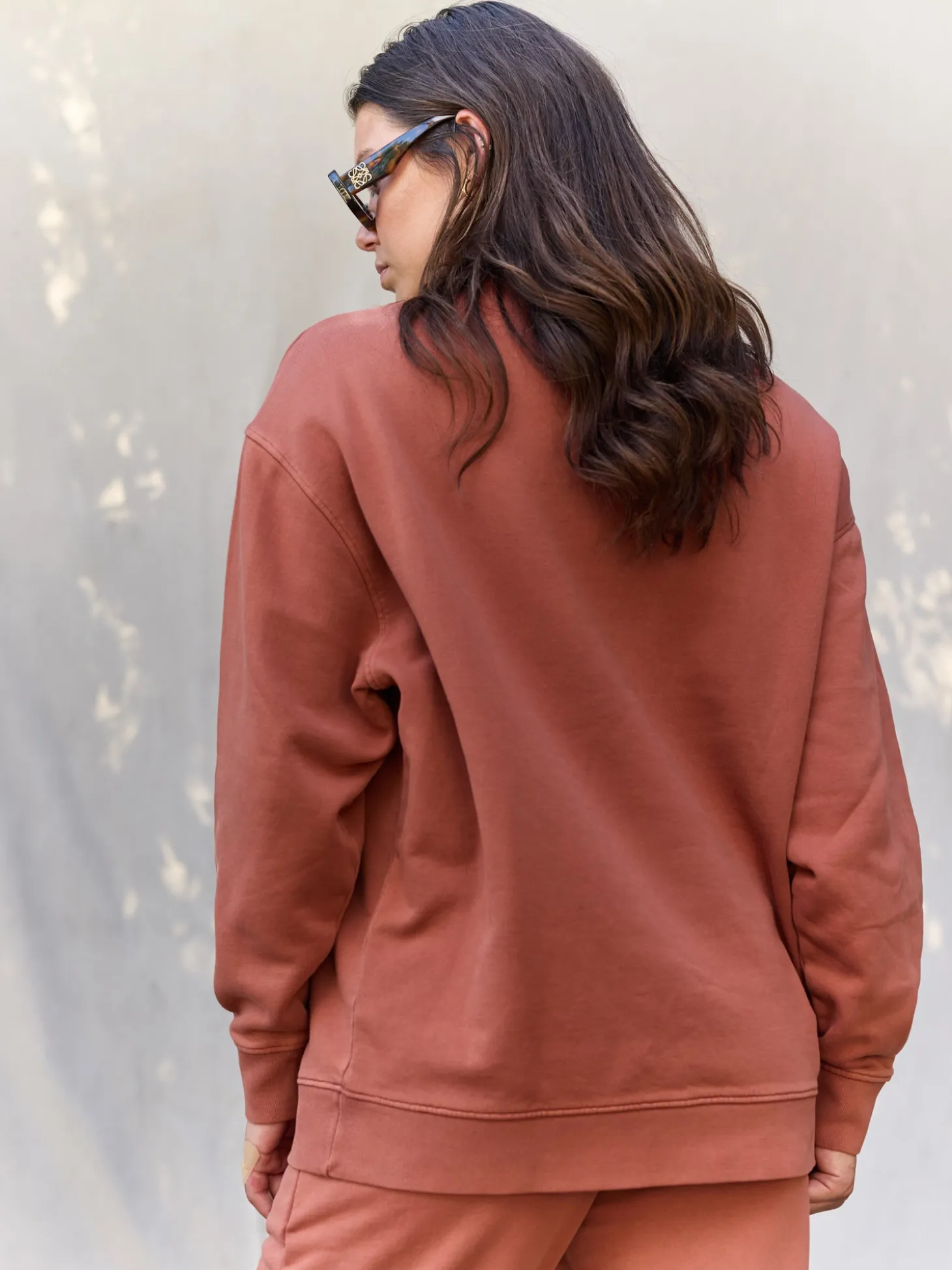 Organic Fleece Oversized Sweatshirt