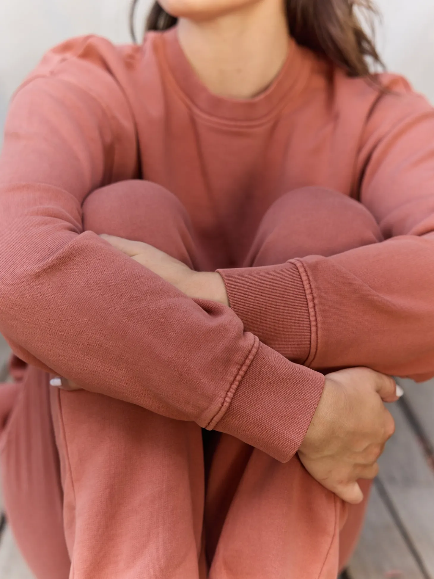 Organic Fleece Oversized Sweatshirt