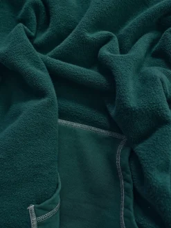 Organic Fleece Oversized Contrast Hoodie