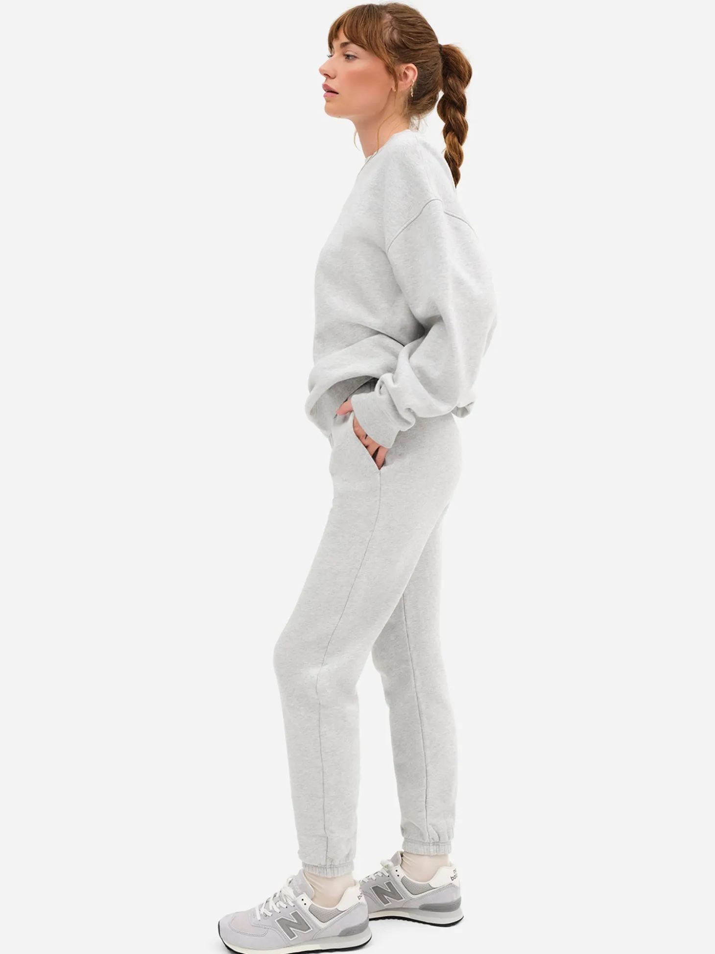 Organic Fleece Oversized Sweatshirt