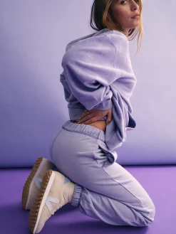 Organic Fleece Relaxed Pocket Contrast Sweatpant