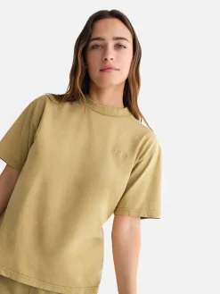 Organic Heavyweight Cotton Embroidered Tee