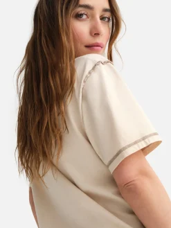 Organic Heavyweight Cotton Contrast Tee