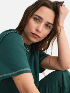 Organic Heavyweight Cotton Contrast Tee