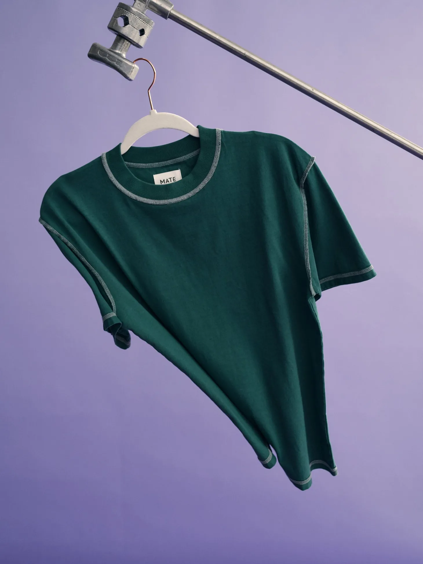 Organic Heavyweight Cotton Contrast Tee