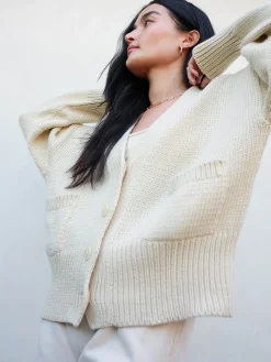 Organic Knit Cardigan