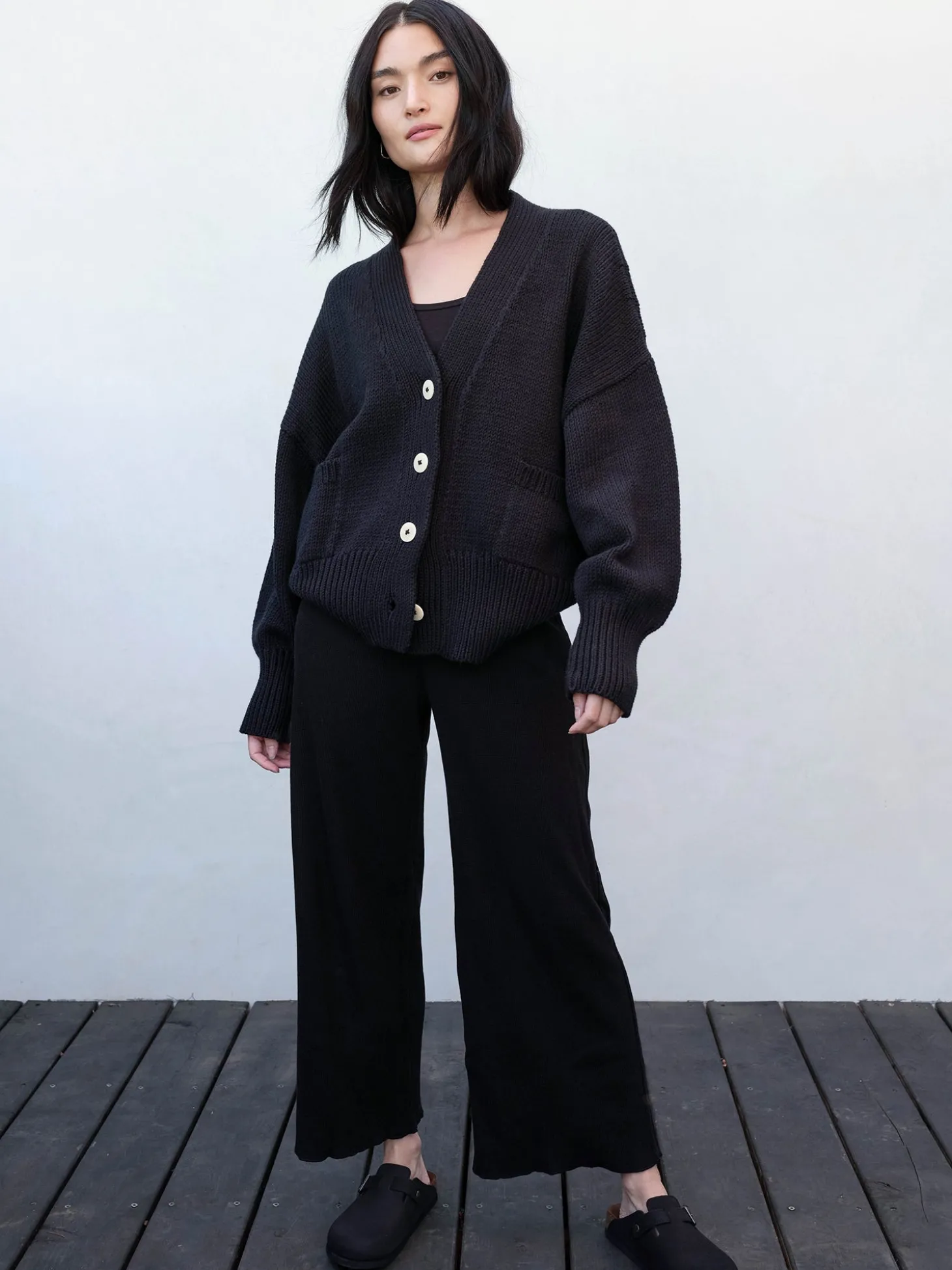 Organic Knit Cardigan