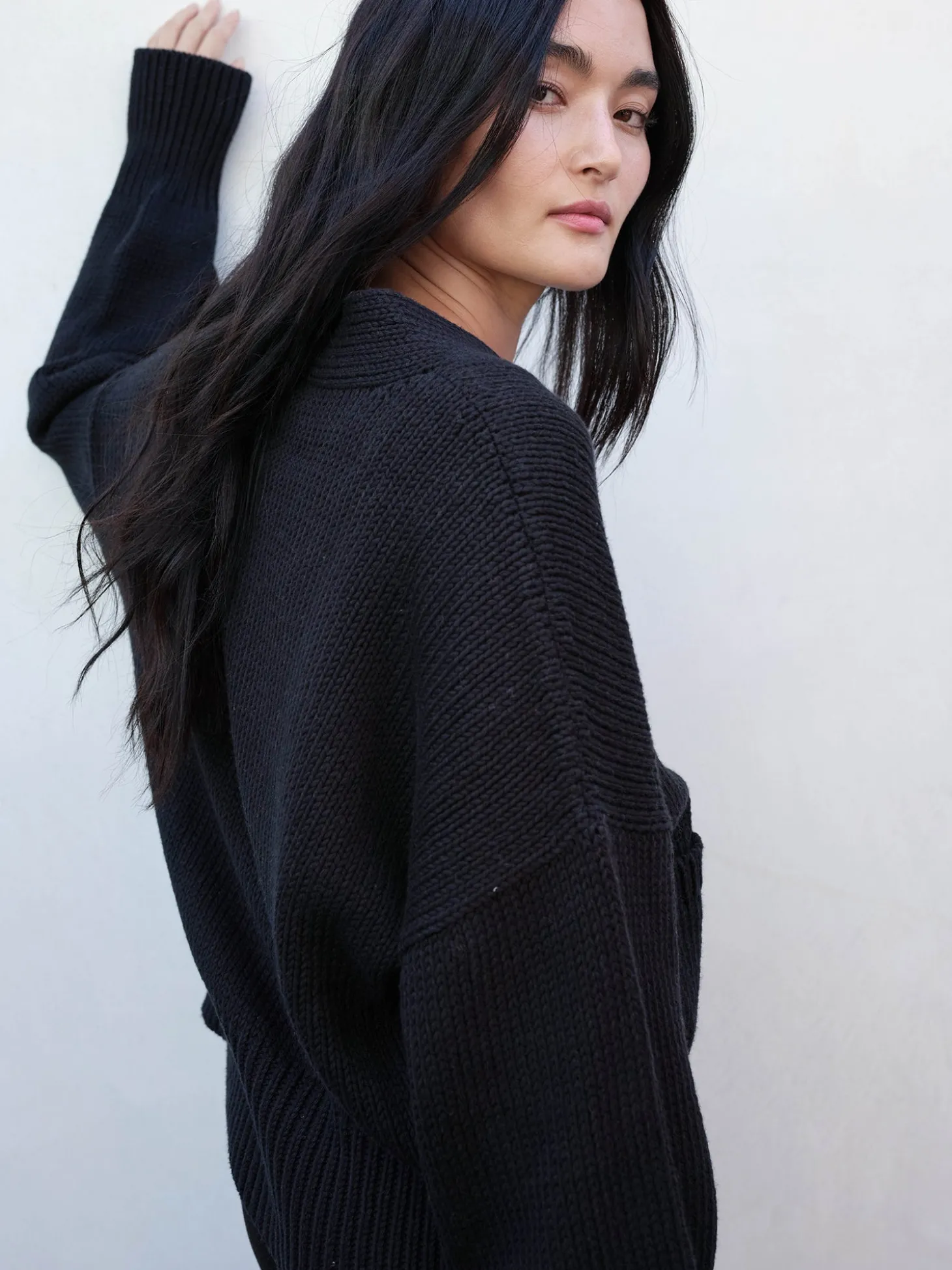 Organic Knit Cardigan