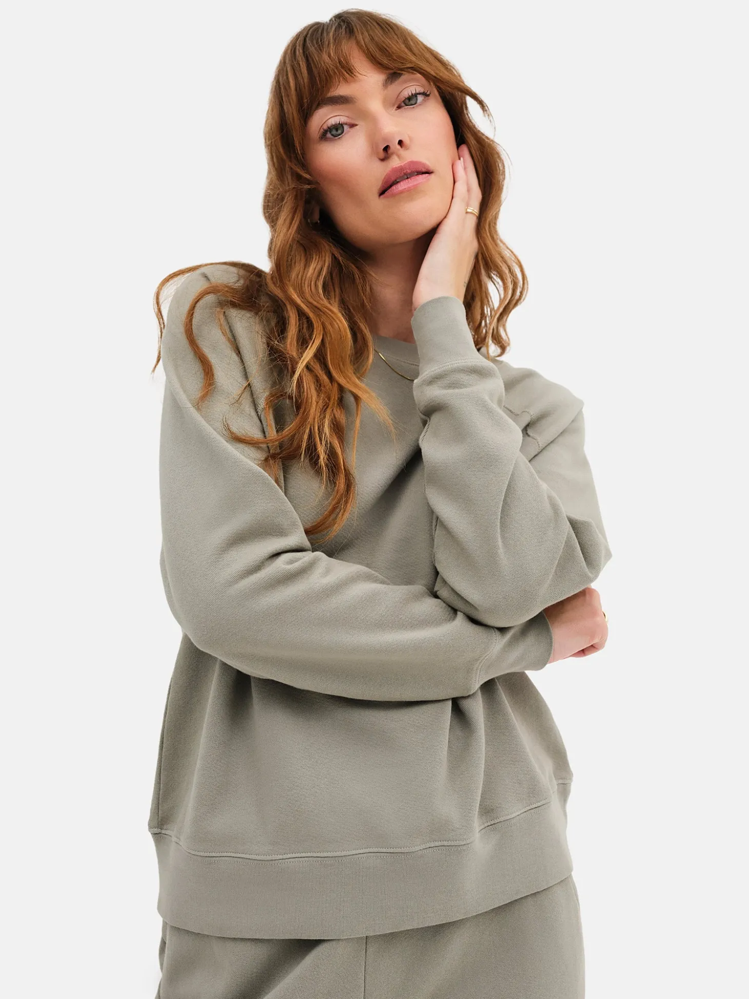 Organic Terry Raglan Sweatshirt