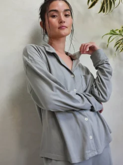 Tencel Button Down Sleep Shirt
