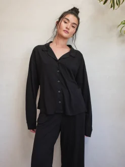 Tencel Button Down Sleep Shirt