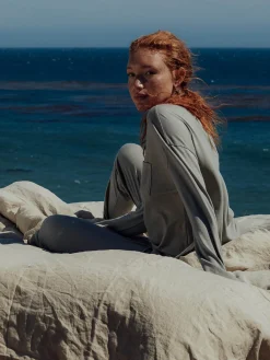 Tencel Long Sleeve Sleep Tee