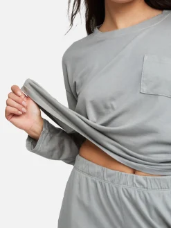 Tencel Long Sleeve Sleep Tee