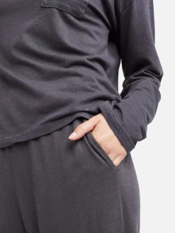 Tencel Long Sleeve Sleep Tee