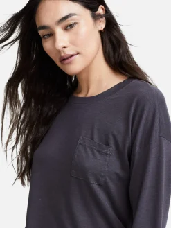 Tencel Long Sleeve Sleep Tee