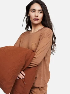 Tencel Long Sleeve Sleep Tee