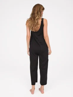 Tencel Lounge Henley Jumpsuit
