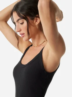 Tencel Rib Tank Dress