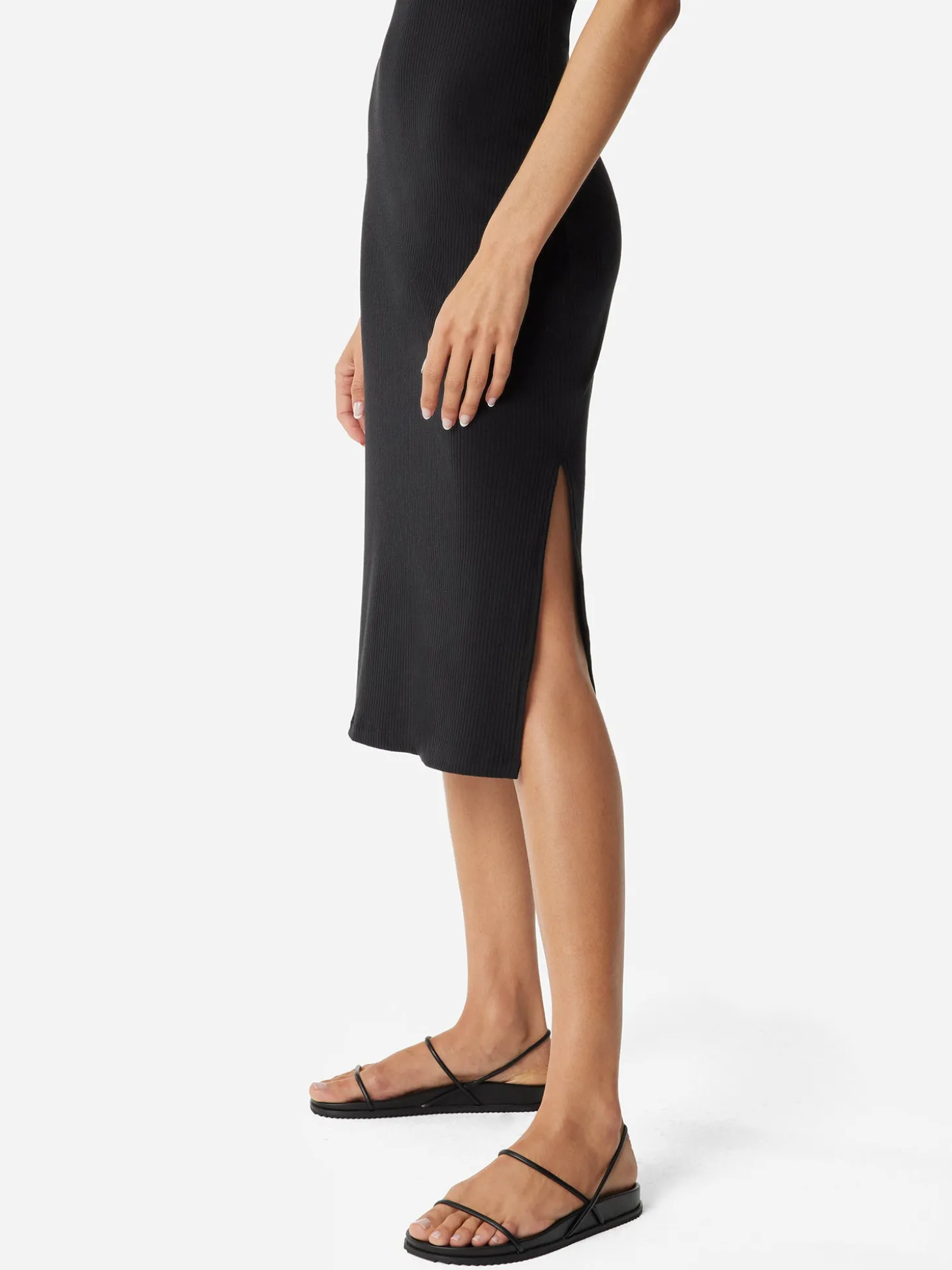 Tencel Rib Tank Dress